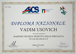 Diploma maestro AICS